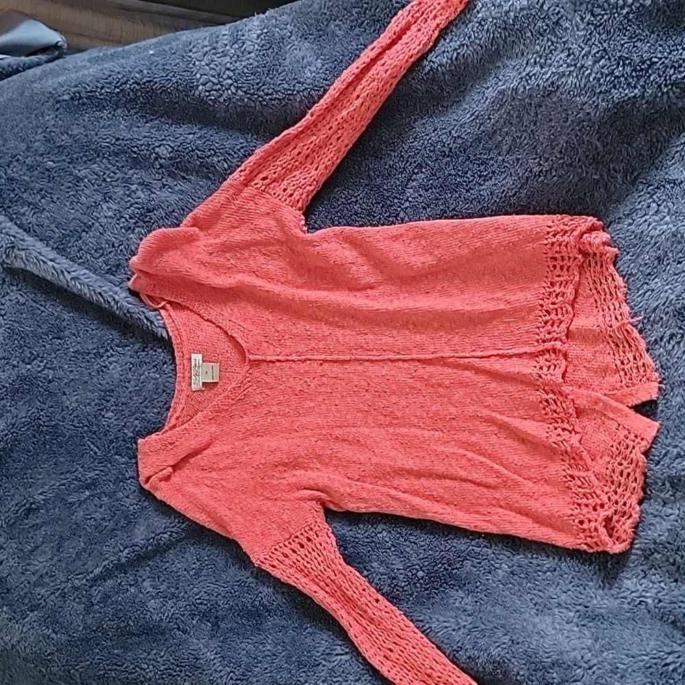 Lucky Brand hi lo sweater, medium